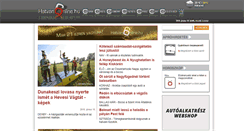 Desktop Screenshot of hatvanonline.hu